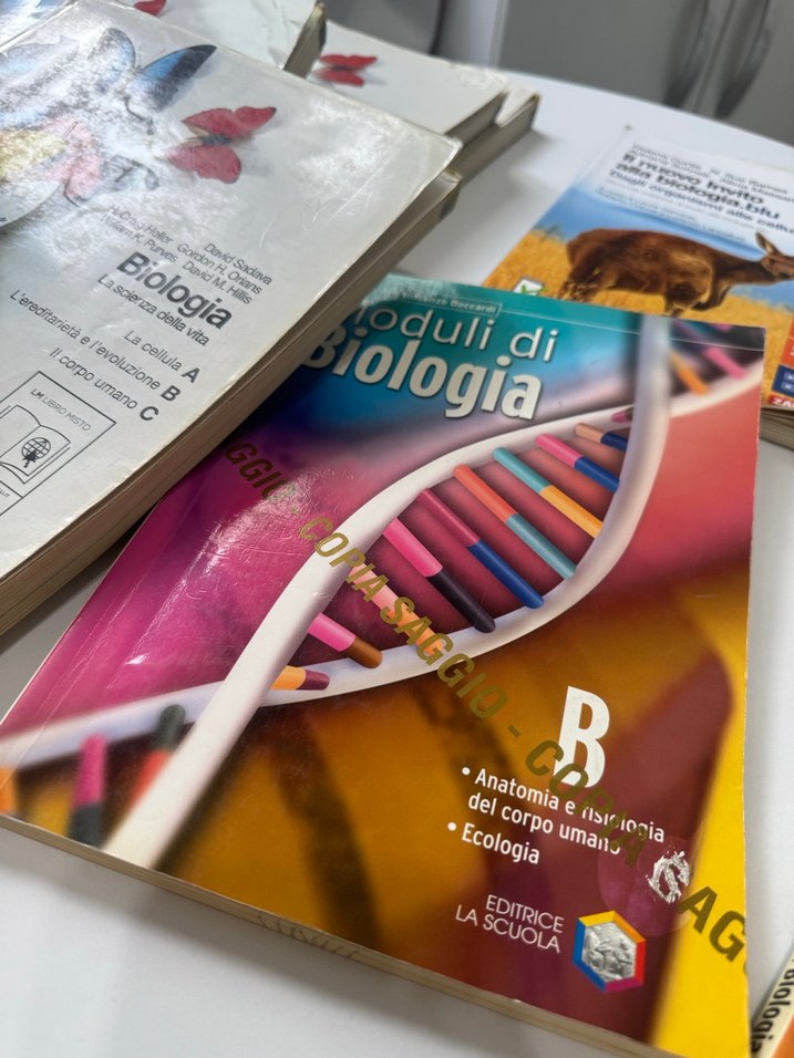İtalyan Lisesi imi / galileo kitaplar Biologia - Biyoloji - Görsel 3