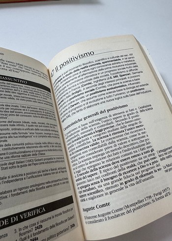 İtalyan Lisesi imi / galileo kitaplar filosofia - felsefe - Görsel 3