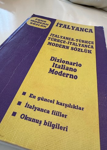 İtalyanca Sözlük 2 Tane - Görsel 3
