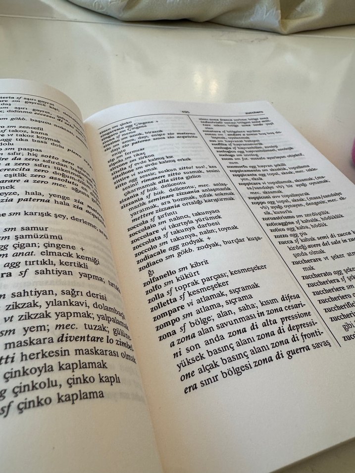 İtalyanca Sözlük 2 Tane - Görsel 4