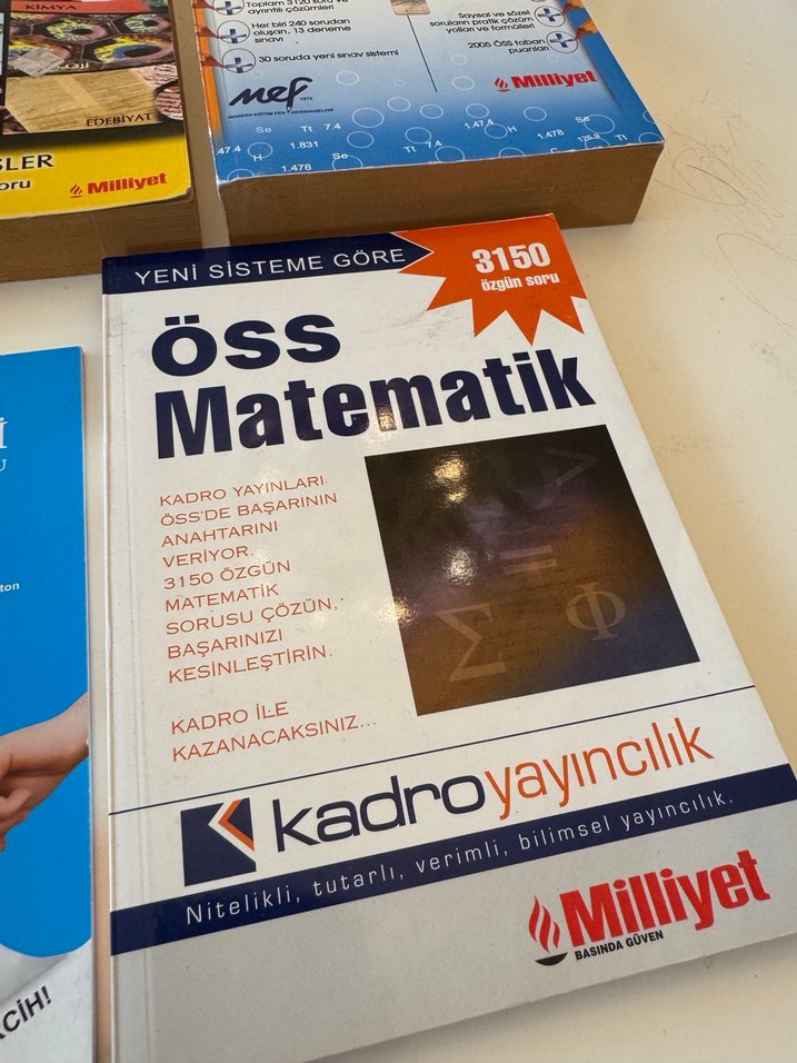 Üniversite Sınavı Hazırlık Toplu Soru Bankaları - Görsel 4