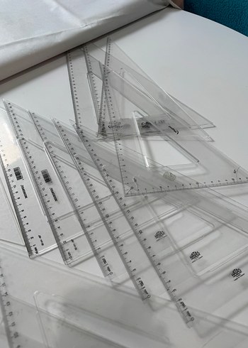 30-60-90 ve 45-45-90 Üçgen Cetveller - Görsel 7