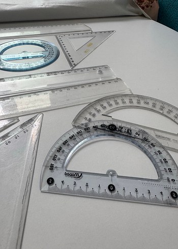 Çeşitli Cetveller Gönye ve İletki - Görsel 5