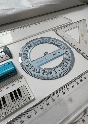 Çeşitli Cetveller Gönye ve İletki - Görsel 7