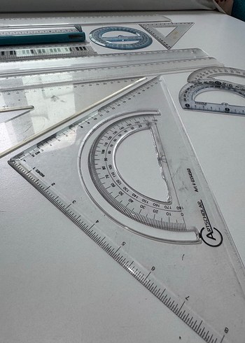 Çeşitli Cetveller Gönye ve İletki - Görsel 6