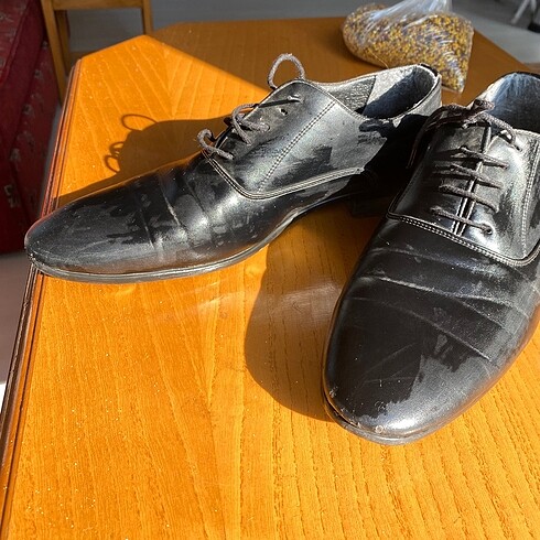 Siyah şık ayakkabı - Görsel 2