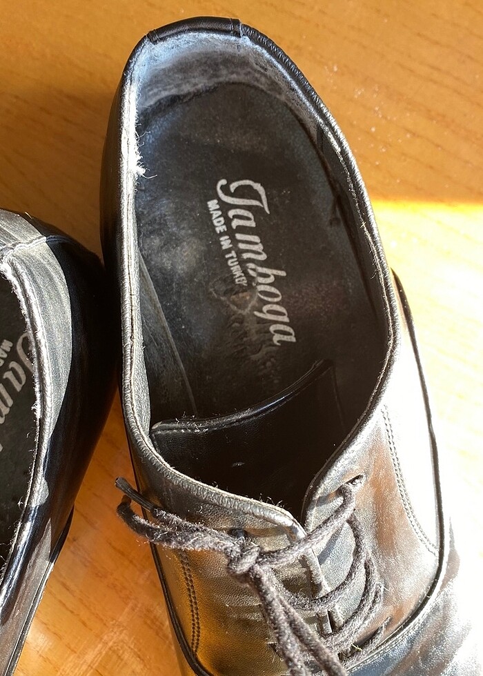 Siyah şık ayakkabı - Görsel 3