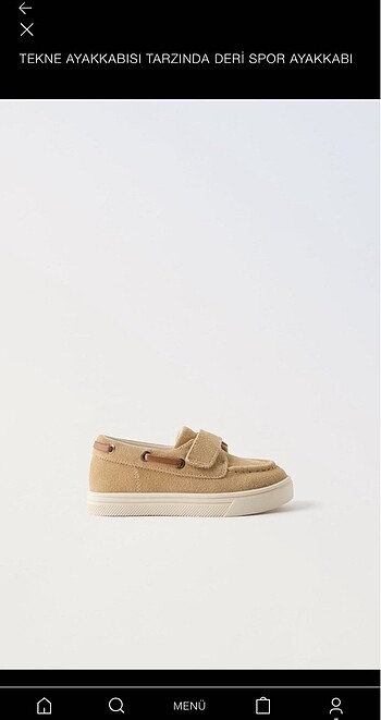 Zara bebek cocuk loafer - Görsel 3