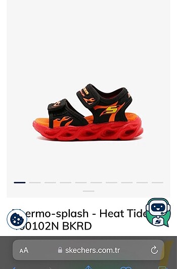 Skechers bebek çocuk sandalet