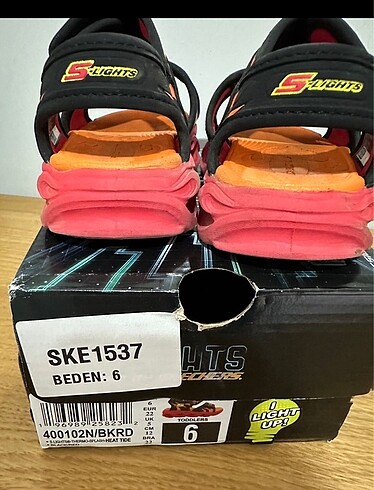 22 Beden çeşitli Renk Skechers bebek çocuk sandalet