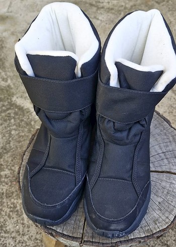 Gri unisex Cırtcırtlı Kauçuk Bot