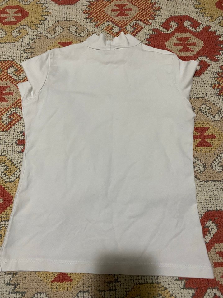 Beyaz Çocuk Uzun Kollu Atlet - Görsel 2