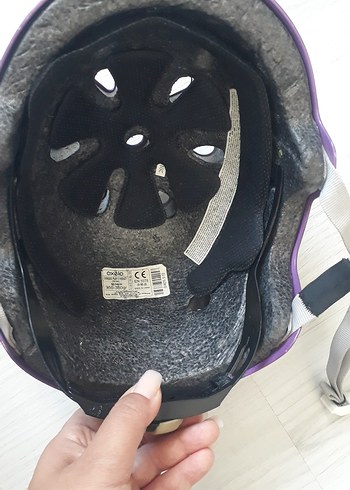 Mor Minimalist Motosiklet Kaskı - Görsel 3