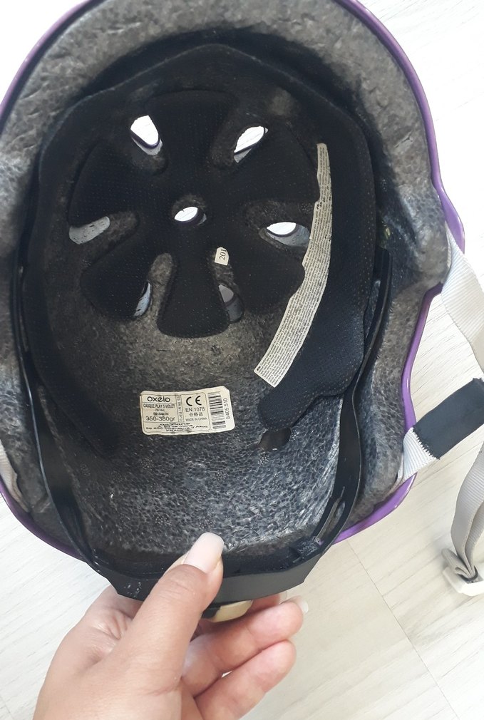 Mor Minimalist Motosiklet Kaskı - Görsel 3