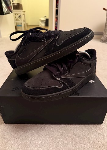 Nike Travis Scott Air Jordan 1 Low Black Phantom 45 5