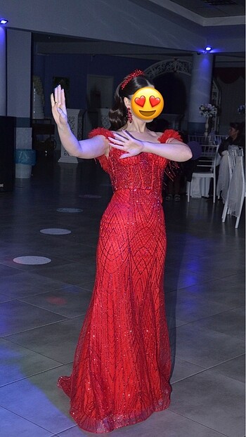 Özel dikim kına elbisesi