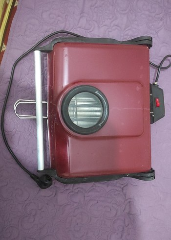 Kırmızı Elektrikli Mangal
