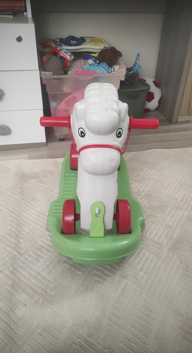 Renkli Sallanan At Oyuncak (SADECE ERZURUM'A SATILIR) - Görsel 2