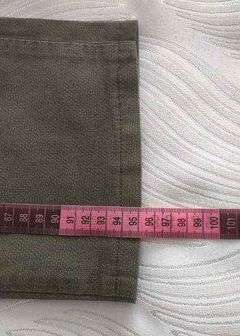 Erkek Haki Renk Kemerli Regular Fit Pantolon - Görsel 11