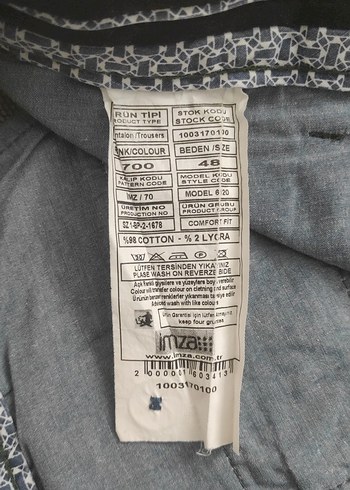 Erkek Haki Renk Kemerli Regular Fit Pantolon - Görsel 5