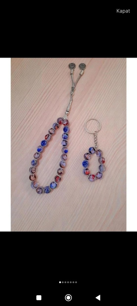 epoksi kişiye özel tesbih - Görsel 2