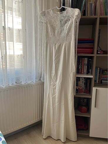 Nikah-nişan-dış çekim elbisesi