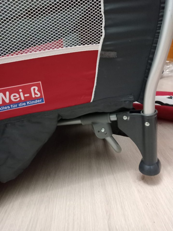 Kırmızı Renkli Çok Amaçlı Oyun Parkı Yatak - Görsel 4