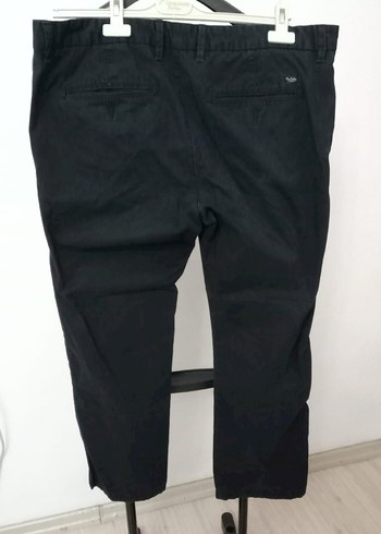 Erkek Siyah Kemerli Denim Pantolon - Görsel 2