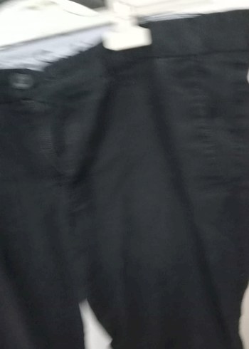 Erkek Siyah Kemerli Denim Pantolon - Görsel 3