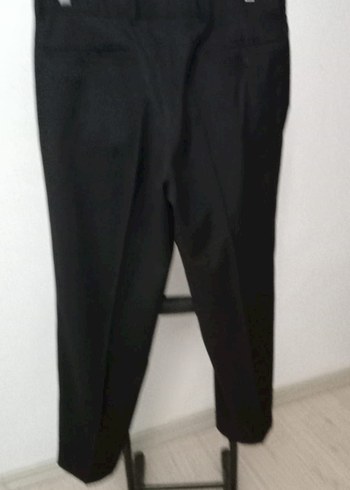 Siyah Kemerli Erkek Ofis Pantolonu - Görsel 8