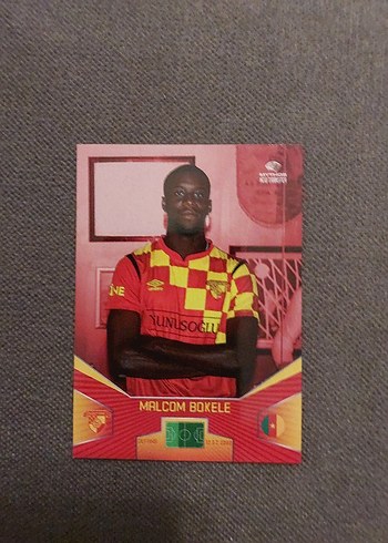 Malcom Bokele Numaralı Göztepe karti 2/10