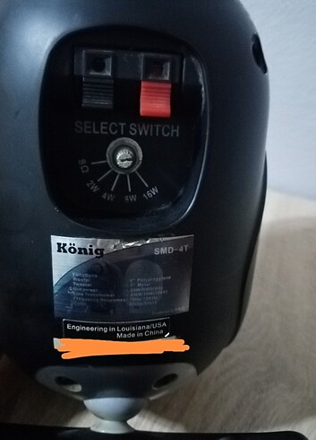 König SMD-4T Aktif Hoperlör