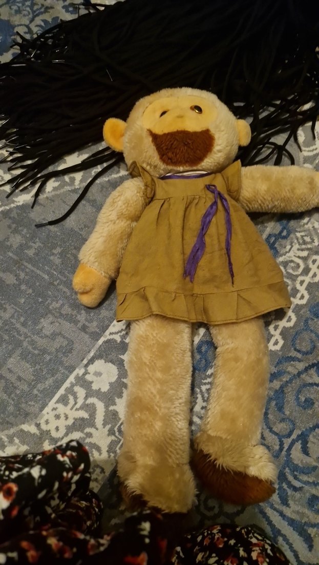 Kahverengi Peluş Oyuncak Maymun - Görsel 2