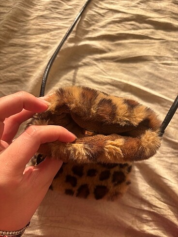  Beden Leopar çanta