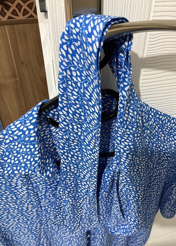 Mavi elbise - Görsel 4