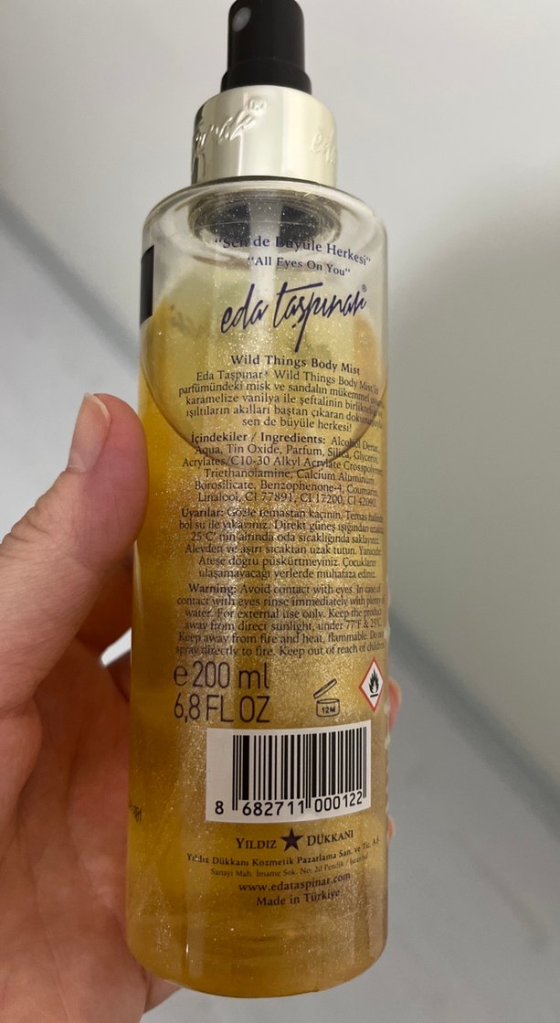 Eda Taşpınar Wild Things Vücut Spreyi - Görsel 3