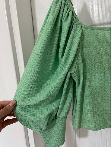m Beden crop bluz