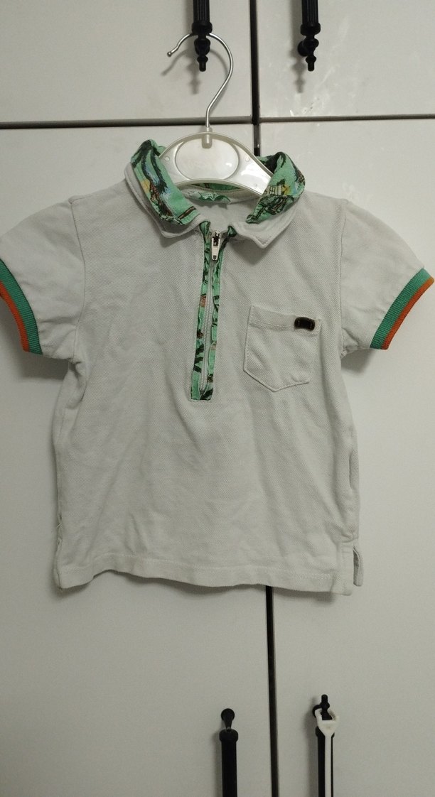 Yazlık Baby Boy 3'lü Yeşil Desenli Takım - Görsel 4