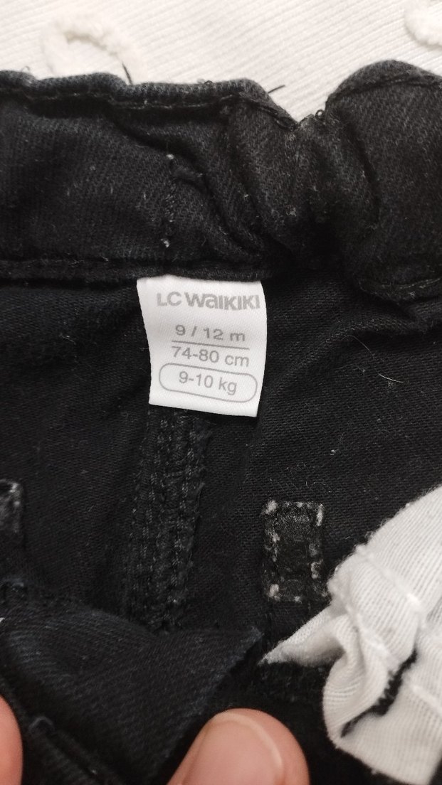 Çocuk Siyah Kot - Görsel 3