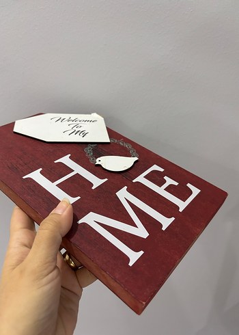 Bordo Ahşap Ev Dekoru - Görsel 2