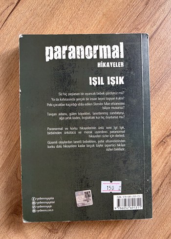 Işıl Işık Paranormal Hikayeler Kitabı - Görsel 2