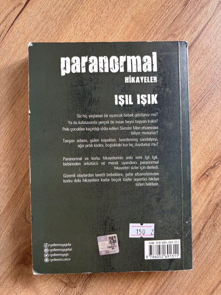 Işıl Işık Paranormal Hikayeler Kitabı - Görsel 2