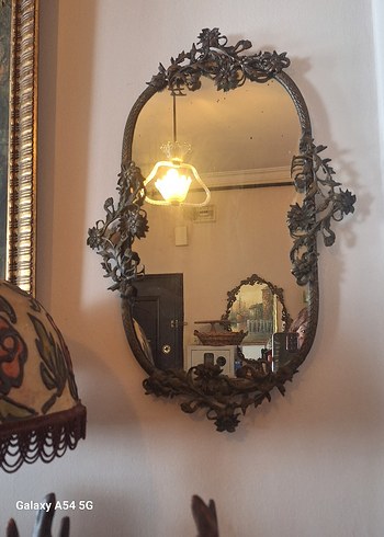 vintage pirinc ayna
