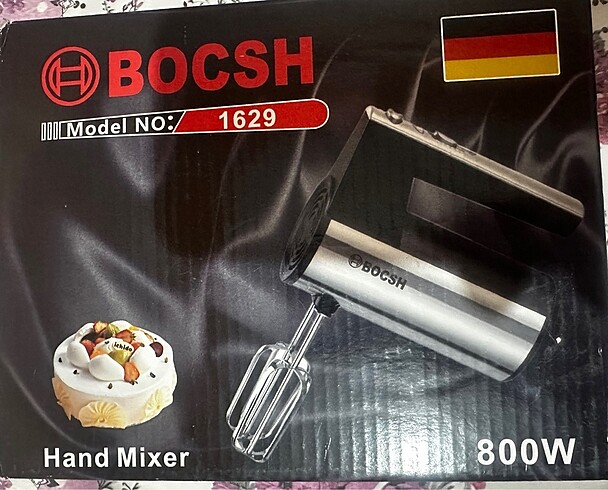 BOCSH hand nicel model 1629