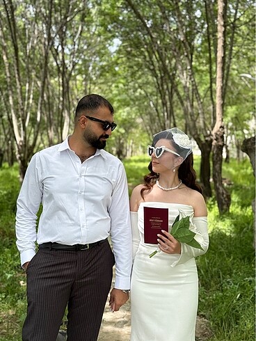 Beyaz elbise