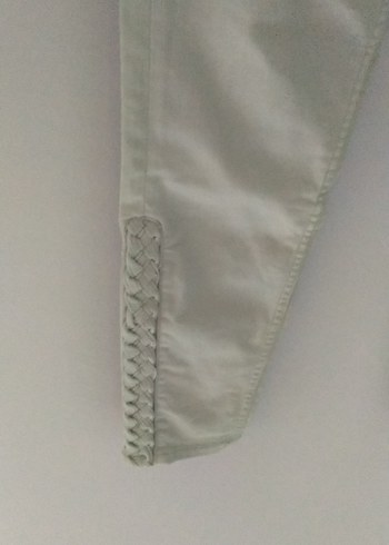 38 Beden Yeşil Denim Kot Pantolon
