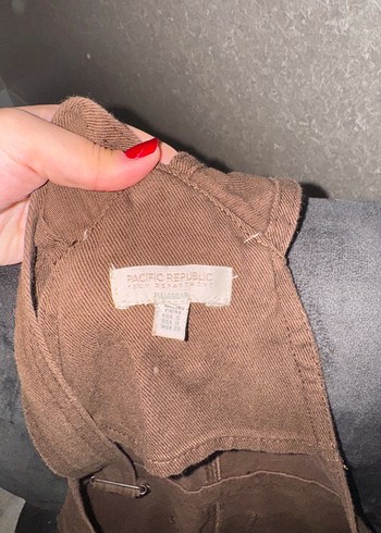 Pull and Bear Pull and Bear Kadın Kahverengi Tulum