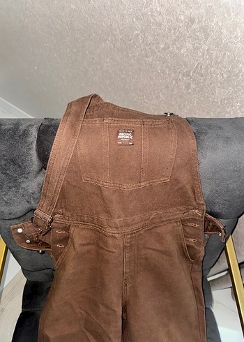 Pull and Bear Kadın Kahverengi Tulum