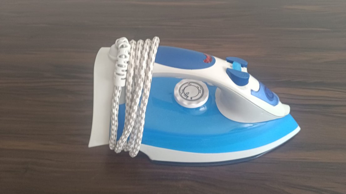 Mavi Buharlı Ütü - Görsel 2