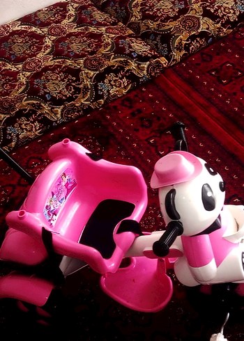  Beden pembe çocuk bisikleti pazarlık payı var
